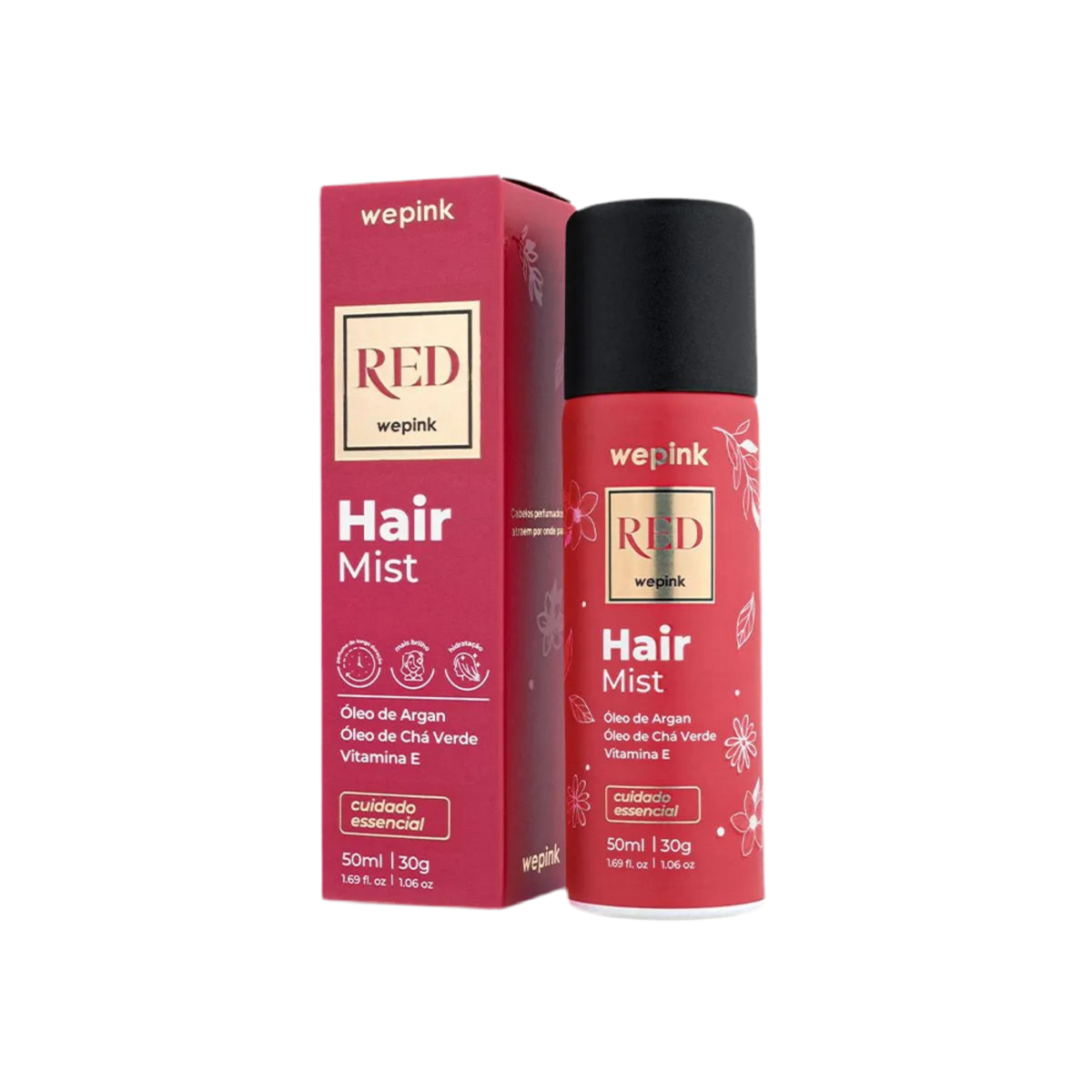 Hair Mist Red Desodorante Capilar 50ml - Wepink