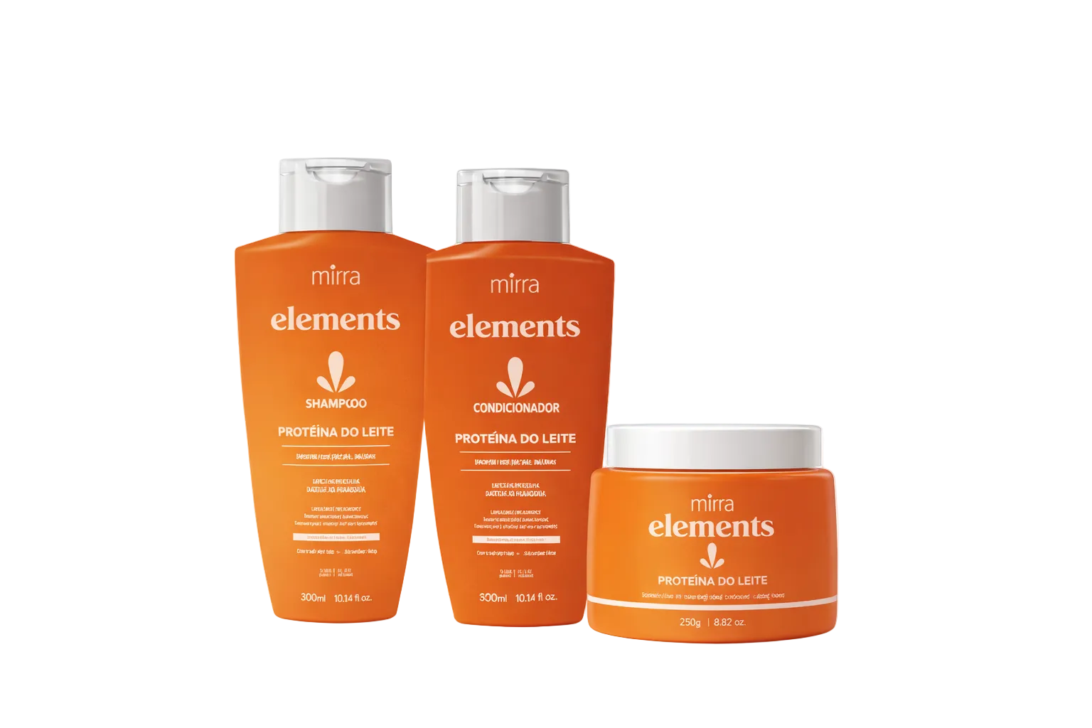 Proteinas do Leite Shampoo + Cond + Mask