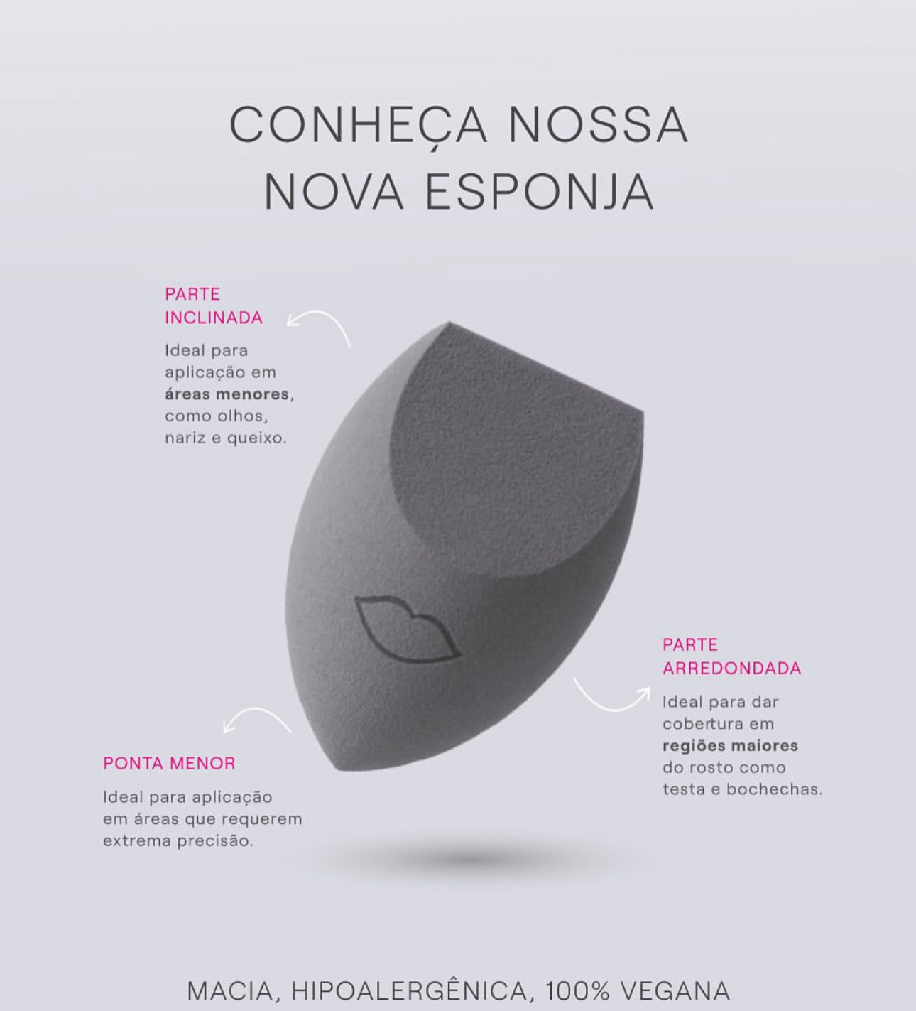 Esponja - Boca Rosa