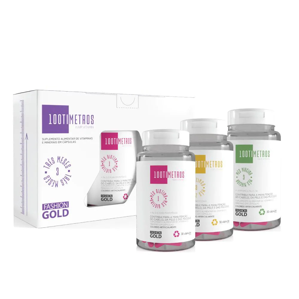 Kit 100Timetros Nova Embalagem - 90 Capsulas