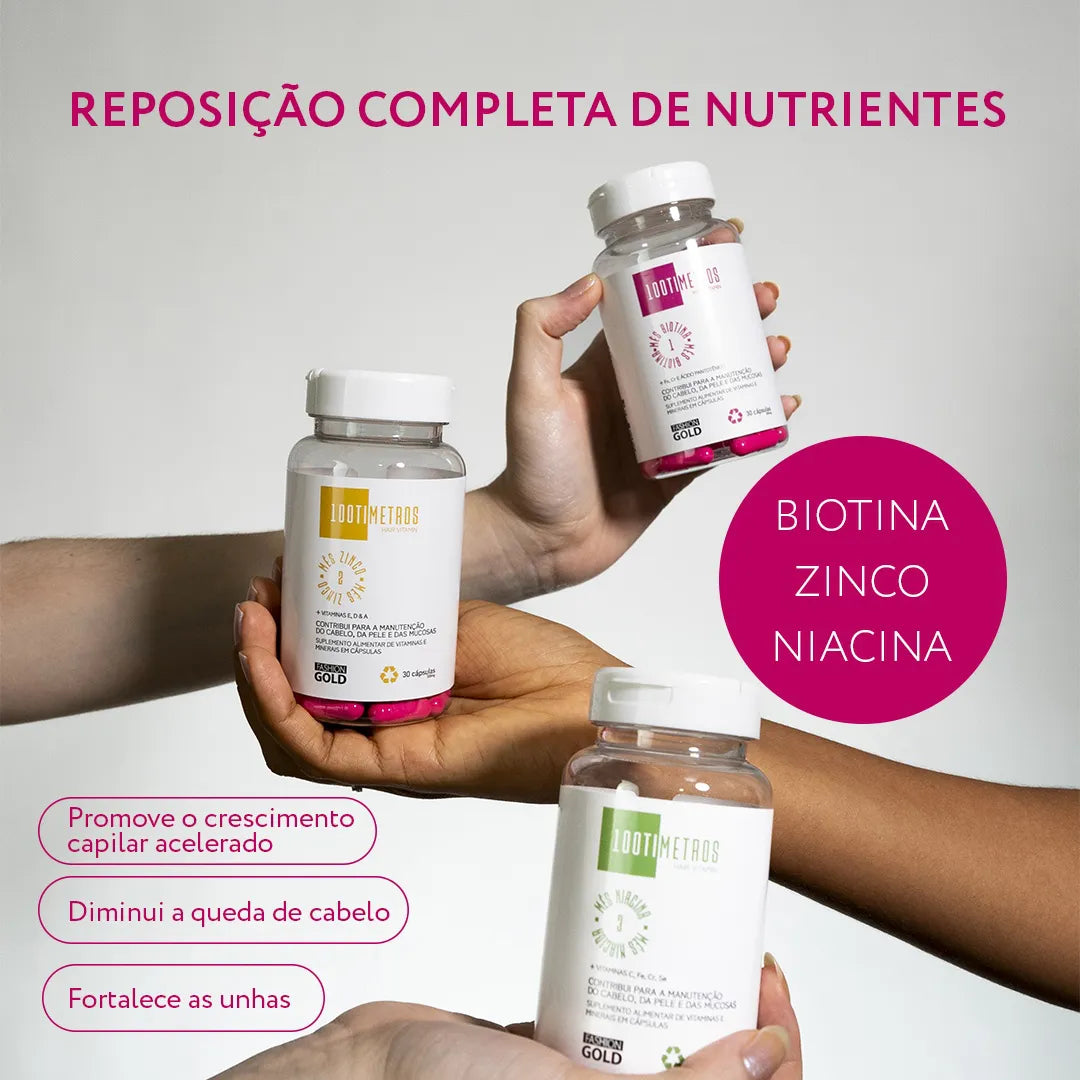 Kit 100Timetros Nova Embalagem - 90 Capsulas