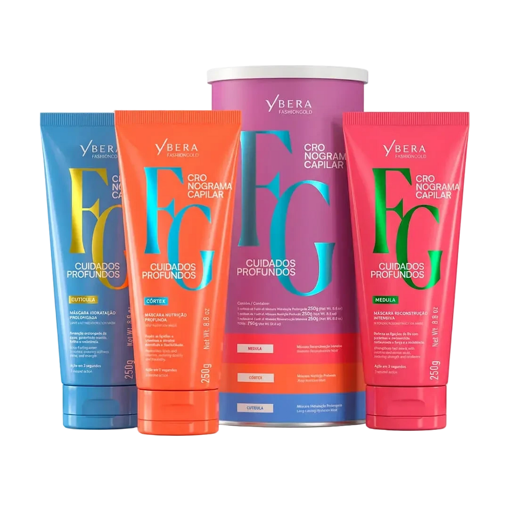 Kit Cuidados Profundos - Ybera Fashion Gold