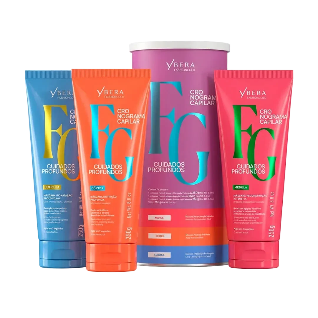 Kit Cuidados Profundos - Ybera Fashion Gold