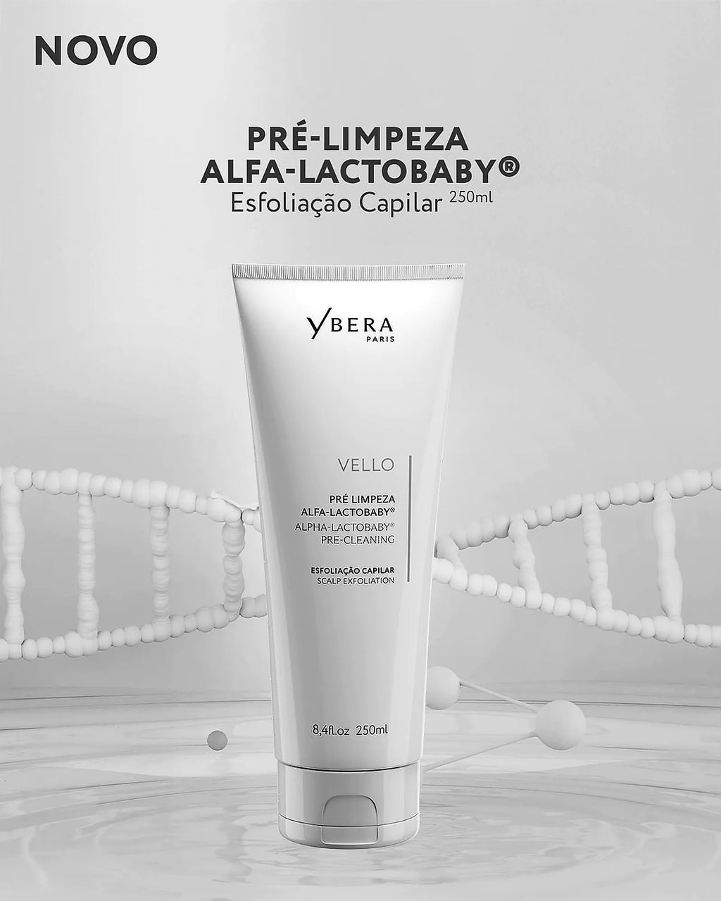 Pré Limpeza Alfa-Lactobaby Vello 250ml - Ybera