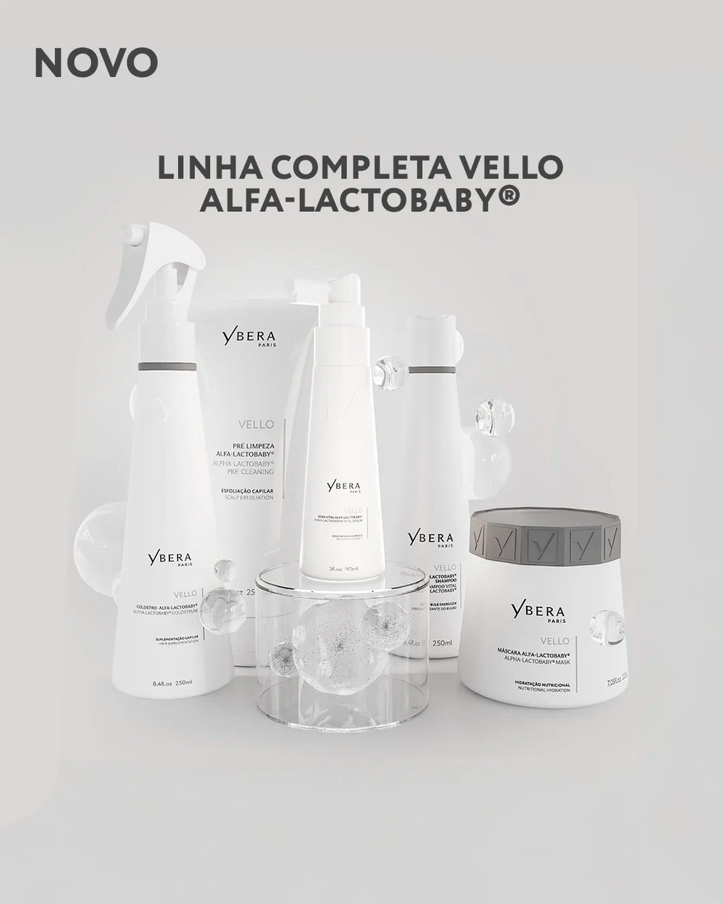 Combo Linha Completa Vello Alfa-Lactobaby - Ybera