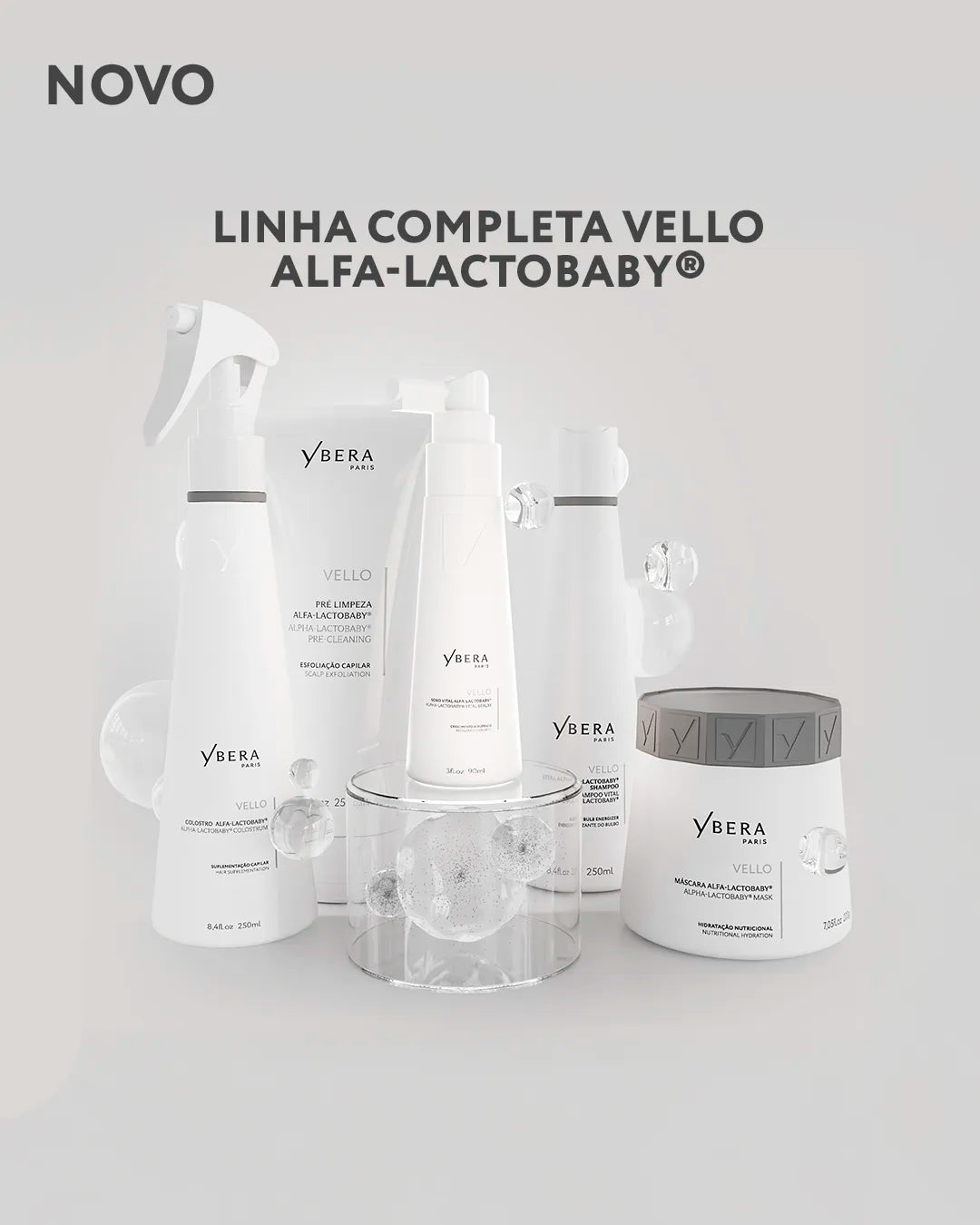 Combo Linha Completa Vello Alfa-Lactobaby - Ybera