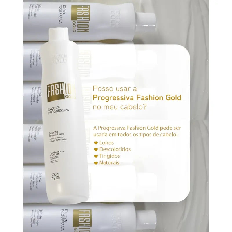 Escova Progressiva 500g - Fashion Gold
