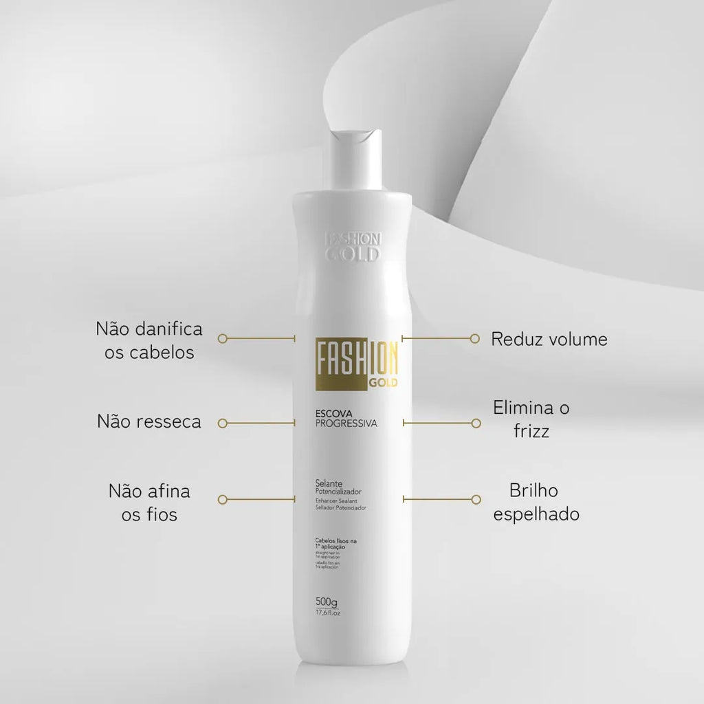 Escova Progressiva 500g - Fashion Gold