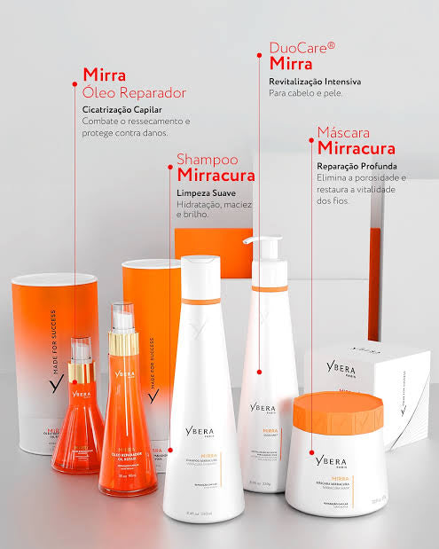 Kit MirraCura com Óleo de Mirra 90ml - Ybera