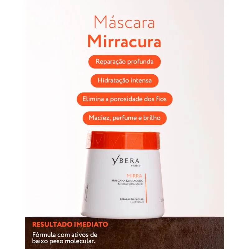 Kit MirraCura com Óleo de Mirra 90ml - Ybera
