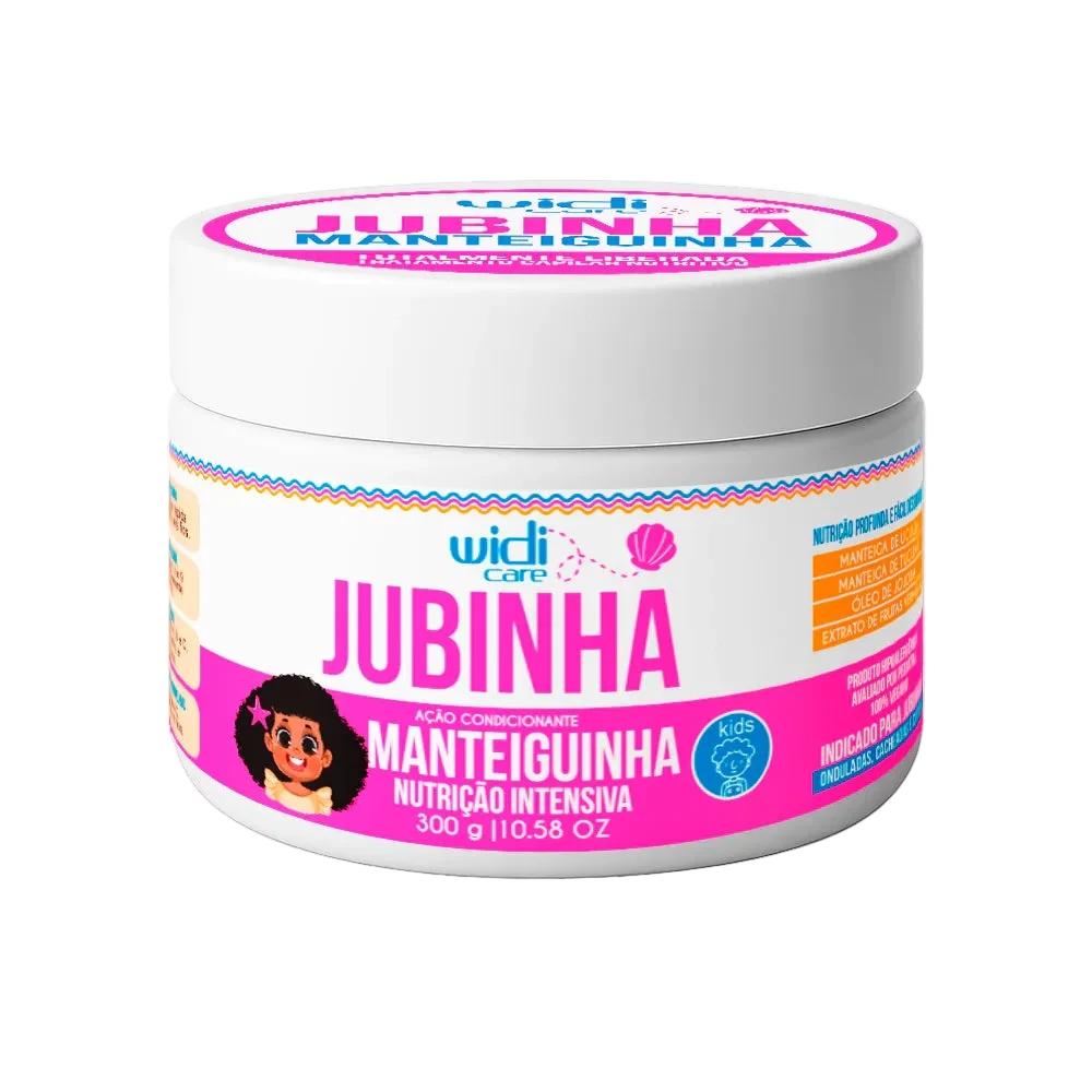 Máscara Widi Care Jubinha Manteiguinha Nutrição Intensiva 300g
